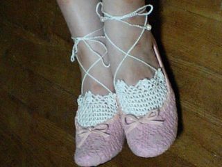 可愛い編み上げ靴下